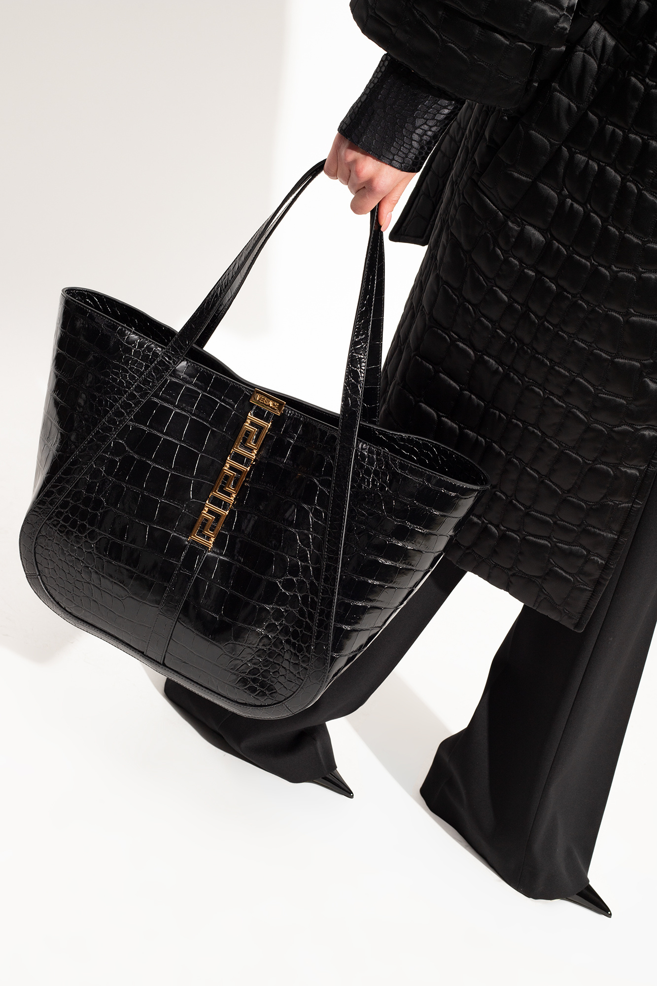 Versace 2025 black tote